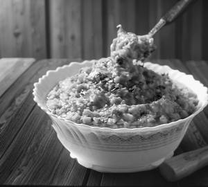 Masala Khichdi with Curd