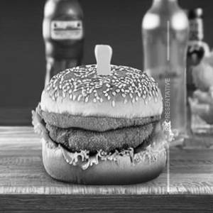 Angry Crispy Chicken Burger