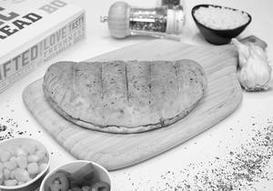 Sweet Corn Stuffed Garlic Bread