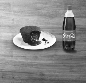 Choco Lava Cake + Beverage