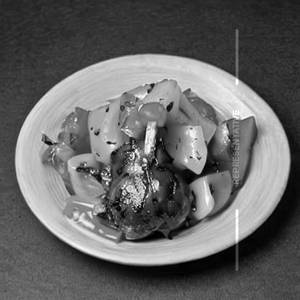 Roast chicken bell pepper