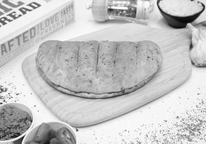 Mutton Keema Stuffed Garlic Bread