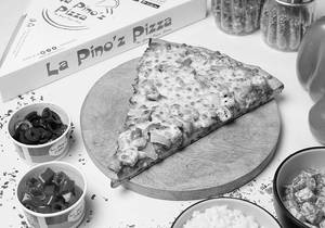 Garlic-to-pizza Personal Giant Slice (22.5 Cm)