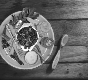 Mutton Blood Poriyal