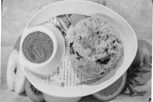 Katte Pongal 350 Grams With Tomato Chutney