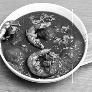 Schezuan prawns [gravy]
