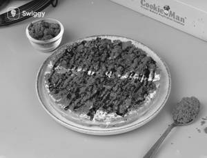 Red Velvet & Dark Chocolate Cookie Waffle Cake