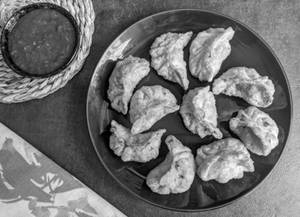 Wheat Veg Momos - Fried