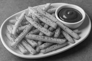 Balck Papper French Fries