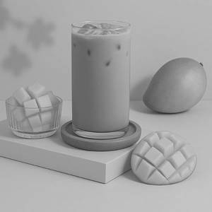 Mango Iced Latte
