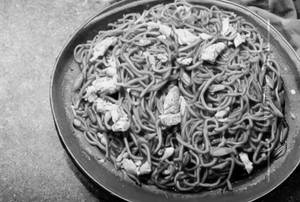 Szechwan chicken noodles