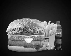 Veg Mighty Cheese Burger Combo
