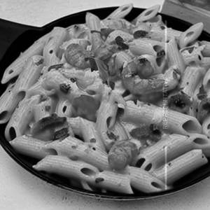 Prawns Penne Pasta Alferedo
