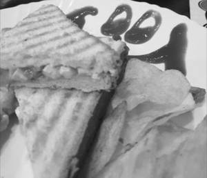 Jain Paneer Schezwan Sammich