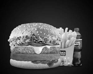 Chicken Mighty Cheese Burger Combo