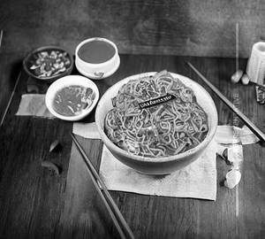 Szechwan prawns noodles