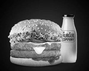 Veg Mighty Cheese Burger Cold Coffee Combo