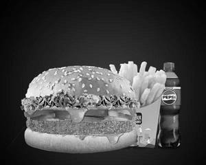 Veg Punjabi Gabru Burger Combo