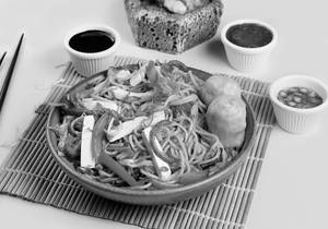 Chicken Singapore Noodles Box