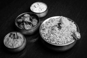 Chicken Biryani With Yeral Thokku