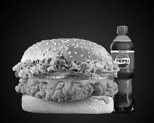 Fried Chicken Snacker Burger Ipl Saver Combo