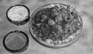 Mushroom Biryani