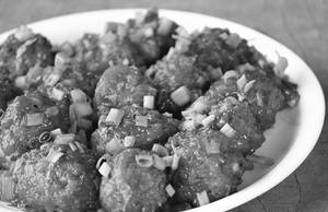 Veg Manchurian Dry
