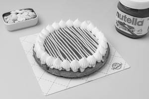Love & Nutella Waffle Cake