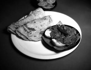 2 Kerala Parotta + Egg Roast
