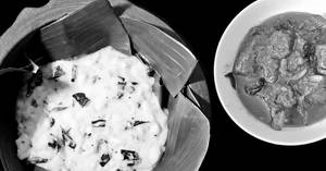Paal Kappa With Mango Curry