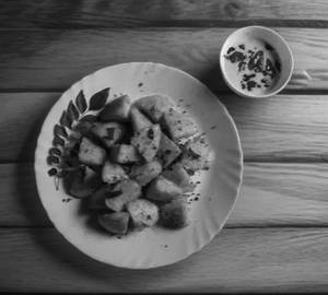Plain idli fry