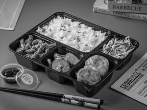 Chicken Korean Bento Box (dosirak)