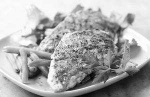 Grilled Chicken Breast With Mushroom Sauce