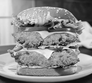 Chicken Tower Burger
