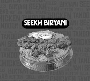 Beef Seekh Biryani Single
