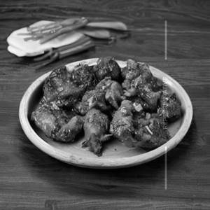 Garlic chicken dry