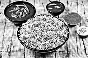 Veg Manchurian Fried Rice