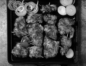 Pepper Chicken Barbeque(Half)   