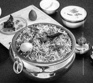 Soya Chaap Biryani