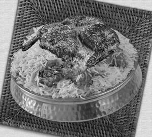 Tandoori Chicken Biryani