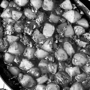 Sizzling Chilly Potatoes