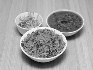 Vegetable Szechwan Triple Rice