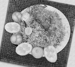 Egg Chicken Biryani