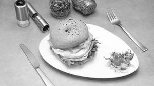 Crispy Bacon & Egg Bagel