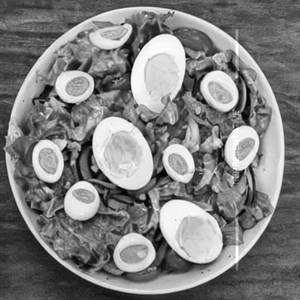 Boiled Egg Chicken Salad