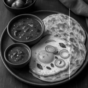 Kolambu onion Egg veechu Parotta