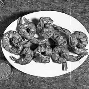 Tandoor prawns