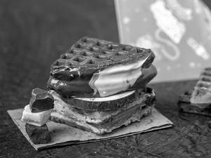 Tripple Chocolate Paradise Waffles