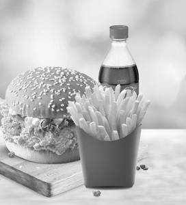 Hotouch Burger Combo (Fries+Coke)