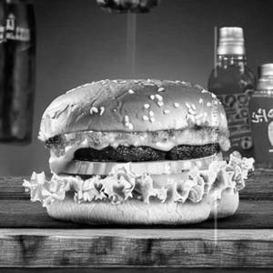 Fully loaded burger